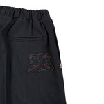 John Richmond Pantalone tinta unita con Logo Nero per Neonato RBA251622PA NERO JOHN RICHMOND 