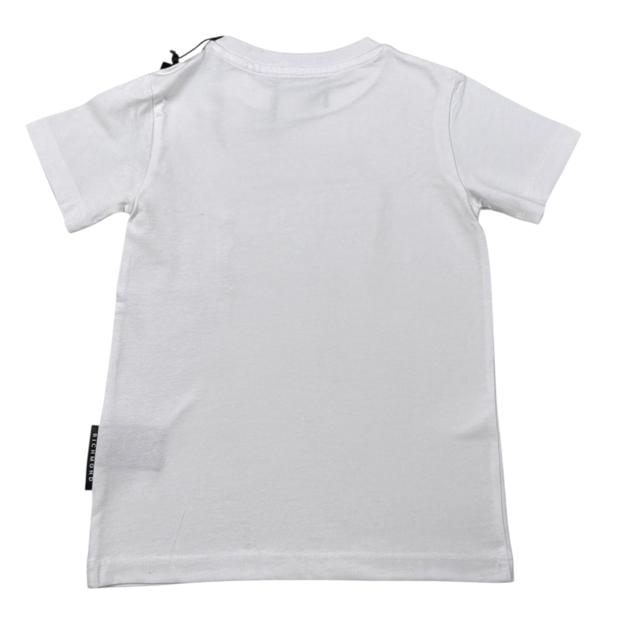 John Richmond T-Shirt tinta unita con Stampa Bianco per Bambino RBA25175T BIANCO JOHN RICHMOND 