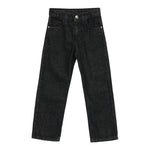 John Richmond Jeans tinta unita con Logo Nero per Bambino RBA25226JEXX NERO JOHN RICHMOND 