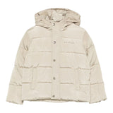 John Richmond Giubbino tinta unita con Zip E Cappuccio Beige per Neonato RBA25233PI BEIGE JOHN RICHMOND 