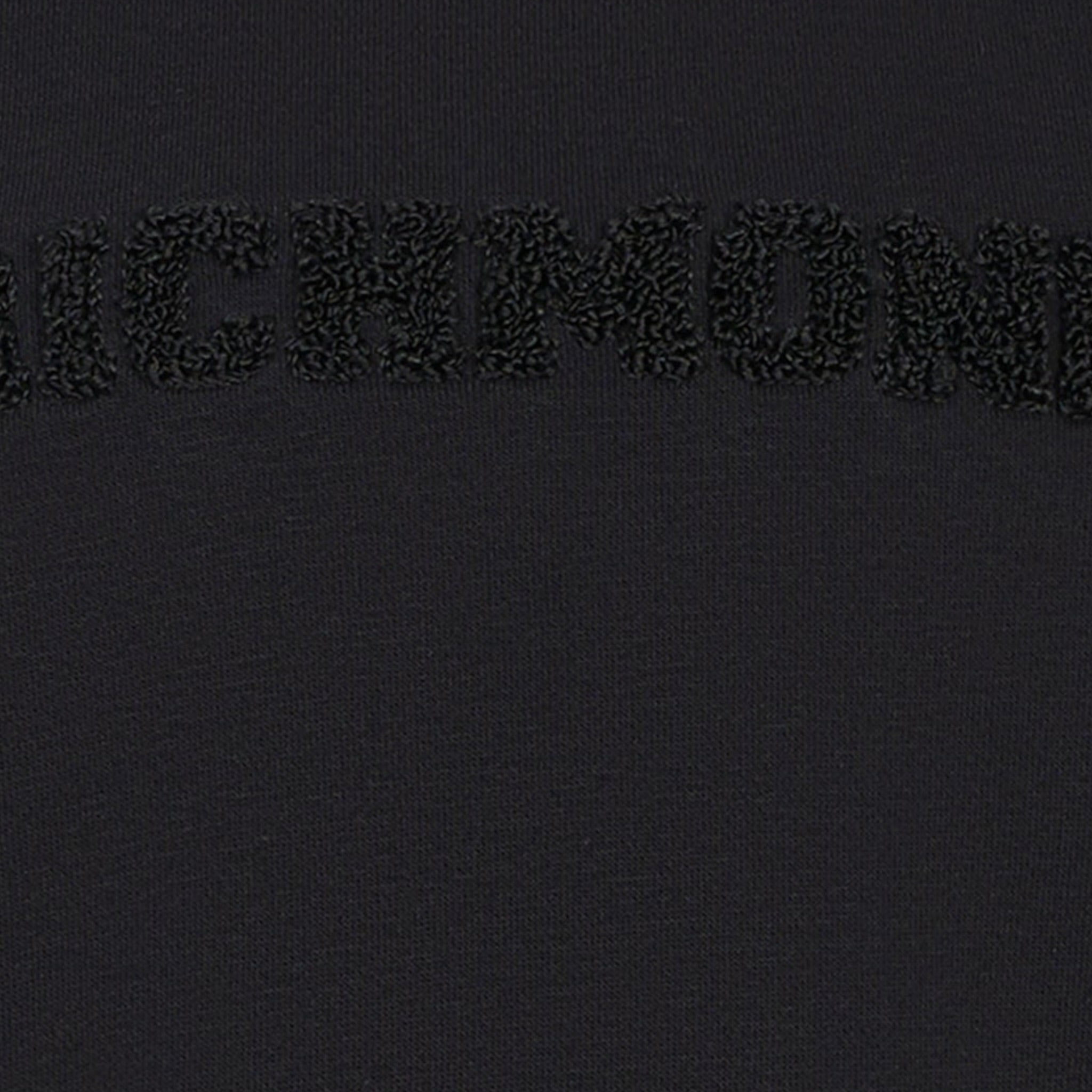 John Richmond Felpa tinta unita Girocollo con Stampa Nero per Bambino RBA25236FEXX NERO JOHN RICHMOND 