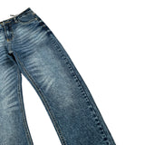 John Richmond Jeans tinta unita con Girovita Regolabile Blu per Bambina RBA26010JE BLU JOHN RICHMOND 