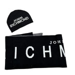 John Richmond Set Cappello-Sciarpa tinta unita Nero per Bambino RBA26017HS NERO JOHN RICHMOND 