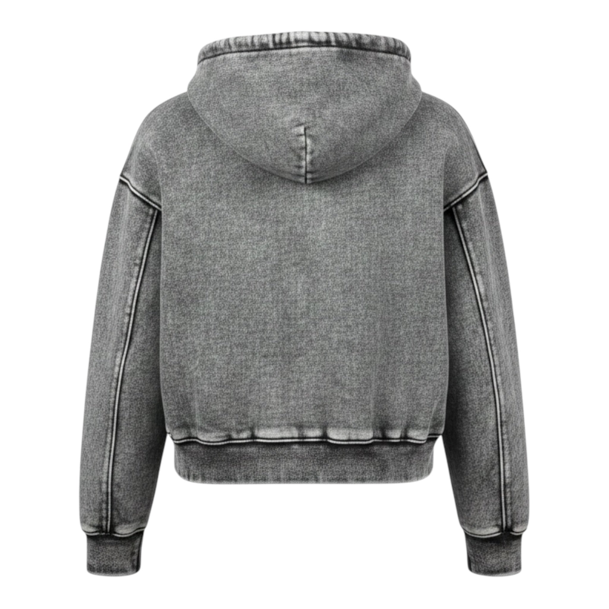 John Richmond Felpa tinta unita con Zip E Cappuccio Grigio per Bambino RBA26021FE GRIGIO JOHN RICHMOND 