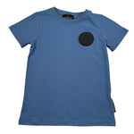 John Richmond T-Shirt tinta unita con Stampa Blu per Bambino RBA26022TS BLU JOHN RICHMOND 