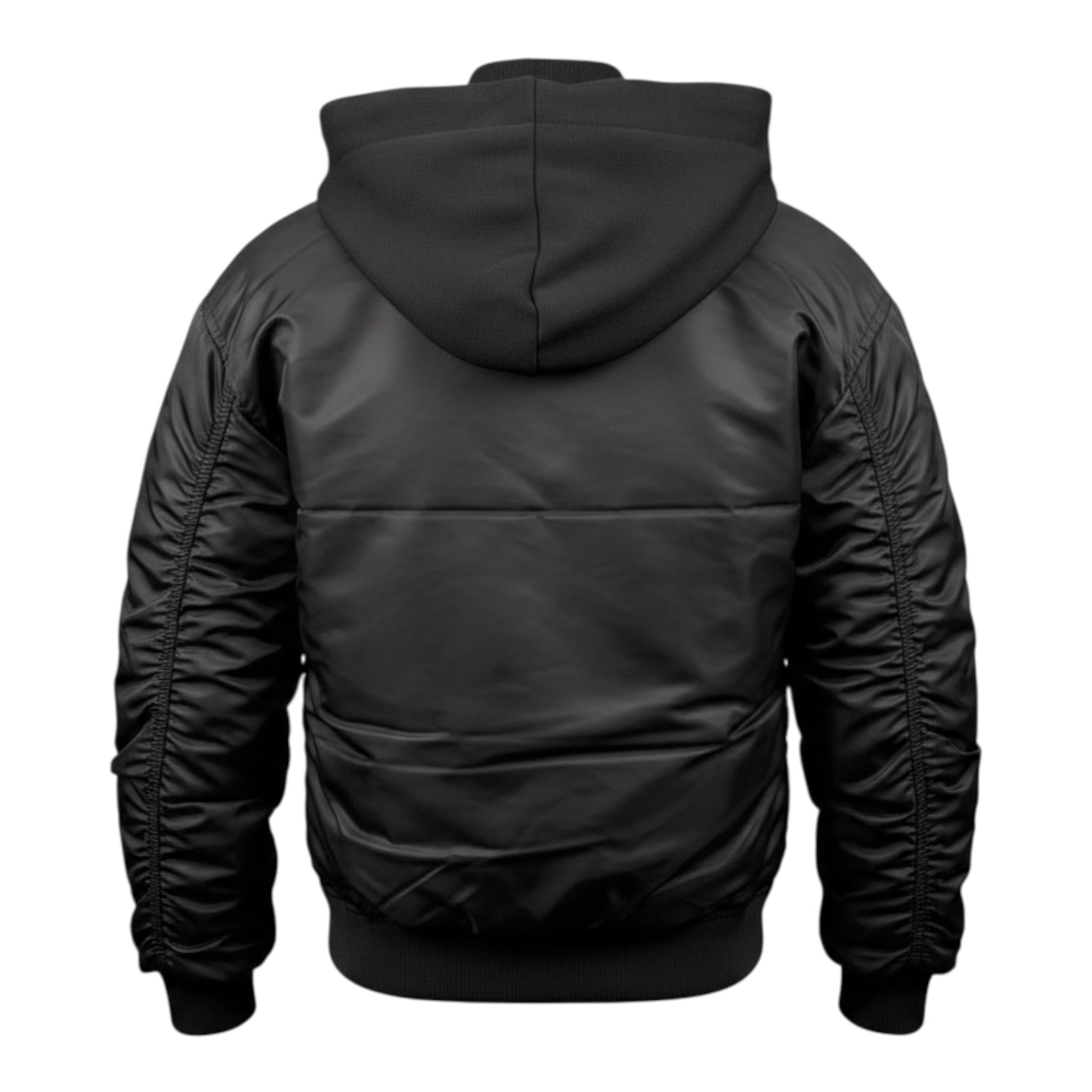 John Richmond Giubbino tinta unita con Zip E Cappuccio Nero per Bambino RBA26028GB NERO JOHN RICHMOND 