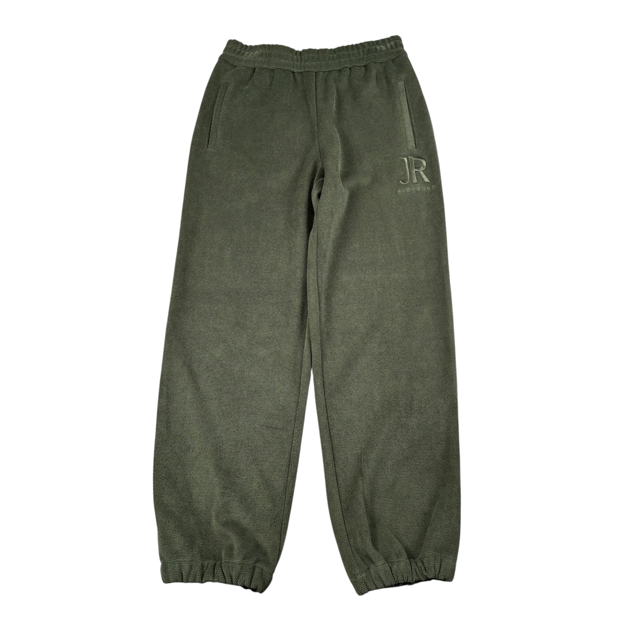 John Richmond Pantalone tinta unita con Elastico In Vita Verde per Bambino RBA26034PA VERDE JOHN RICHMOND 