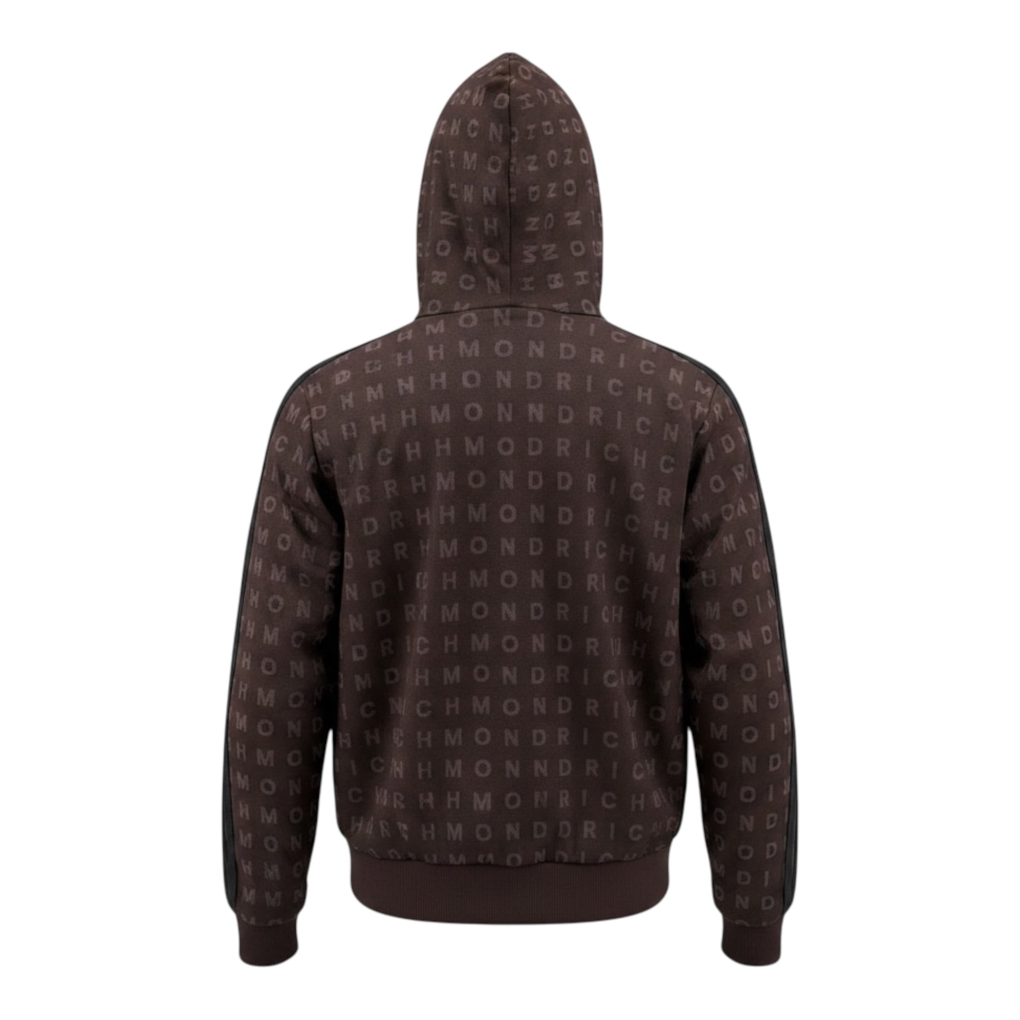 John Richmond Felpa tinta unita Logata con Zip E Cappuccio Marrone per Bambino RBA26051FE MARRONE JOHN RICHMOND 