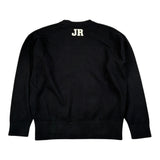 John Richmond Maglia tinta unita Girocollo con Stampa Nero per Bambino RBA26074MA NERO JOHN RICHMOND 