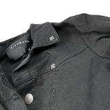 John Richmond Giubbino In Denim tinta unita con Stampa Nero per Bambino RBA26095CA NERO JOHN RICHMOND 