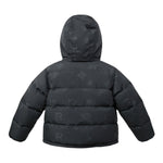 John Richmond Giubbino tinta unita con Zip E Cappuccio Nero per Bambino RBA26098PI NERO JOHN RICHMOND 