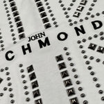 John Richmond T-Shirt tinta unita con Borchie Bianco per Bambino RBA26112TS BIANCO JOHN RICHMOND 