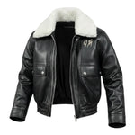 John Richmond Giubbino In Ecopelle con Pelliccia Nero per Bambino RBA26114MT NERO JOHN RICHMOND 