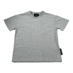 John Richmond T-Shirt tinta unita Girocollo Grigio per Bambino RBA26123TS GRIGIO JOHN RICHMOND 