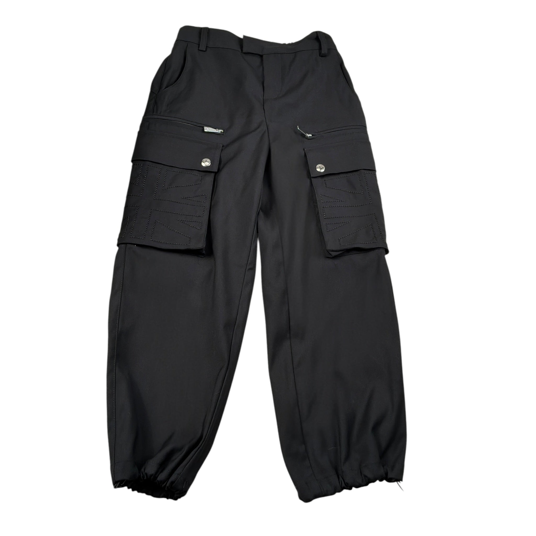 John Richmond Pantalone tinta unita con Elastico In Vita Nero per Bambino RBA26130PA NERO JOHN RICHMOND 