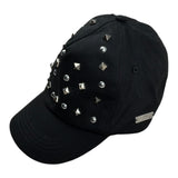 John Richmond Cappello Modello Berretto tinta unita con Borchie Nero per Bambino RBA26131BT NERO JOHN RICHMOND 
