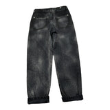 John Richmond Jeans tinta unita con Girovita Regolabile Nero per Bambino RBA26141JE NERO JOHN RICHMOND 