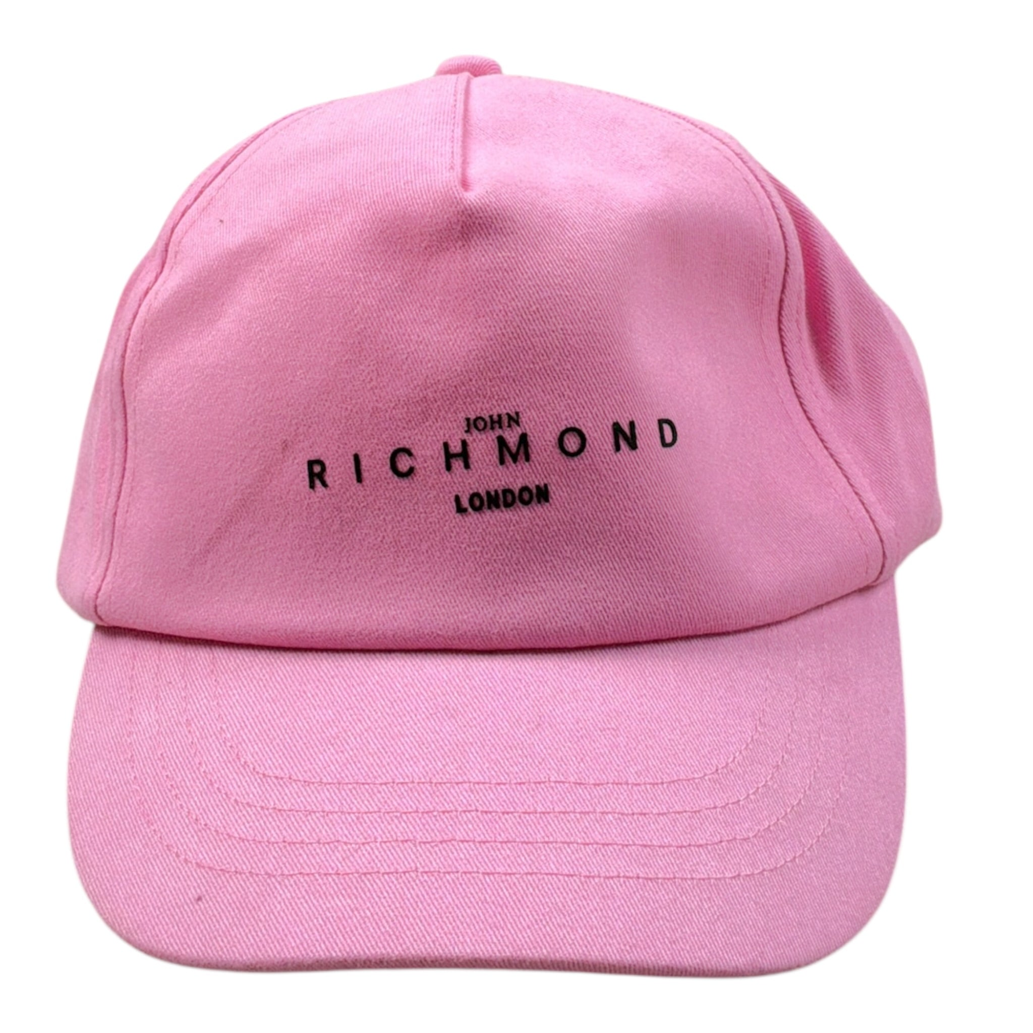 John Richmond Cappello Modello Berretto tinta unita con Stampa Rosa per Bambina RBA26166BT ROSA JOHN RICHMOND 