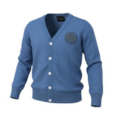 John Richmond Cardigan tinta unita con Bottoni Azzurro per Bambino RBA26925CD AZZURRO JOHN RICHMOND 