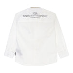 John Richmond Camicia tinta unita con Stampa Bianco per Bambino RBP25016CA BIANCO JOHN RICHMOND 