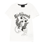 John Richmond T-Shirt tinta unita con Stampa Bianco per Bambino RBP25058TS BIANCO JOHN RICHMOND 