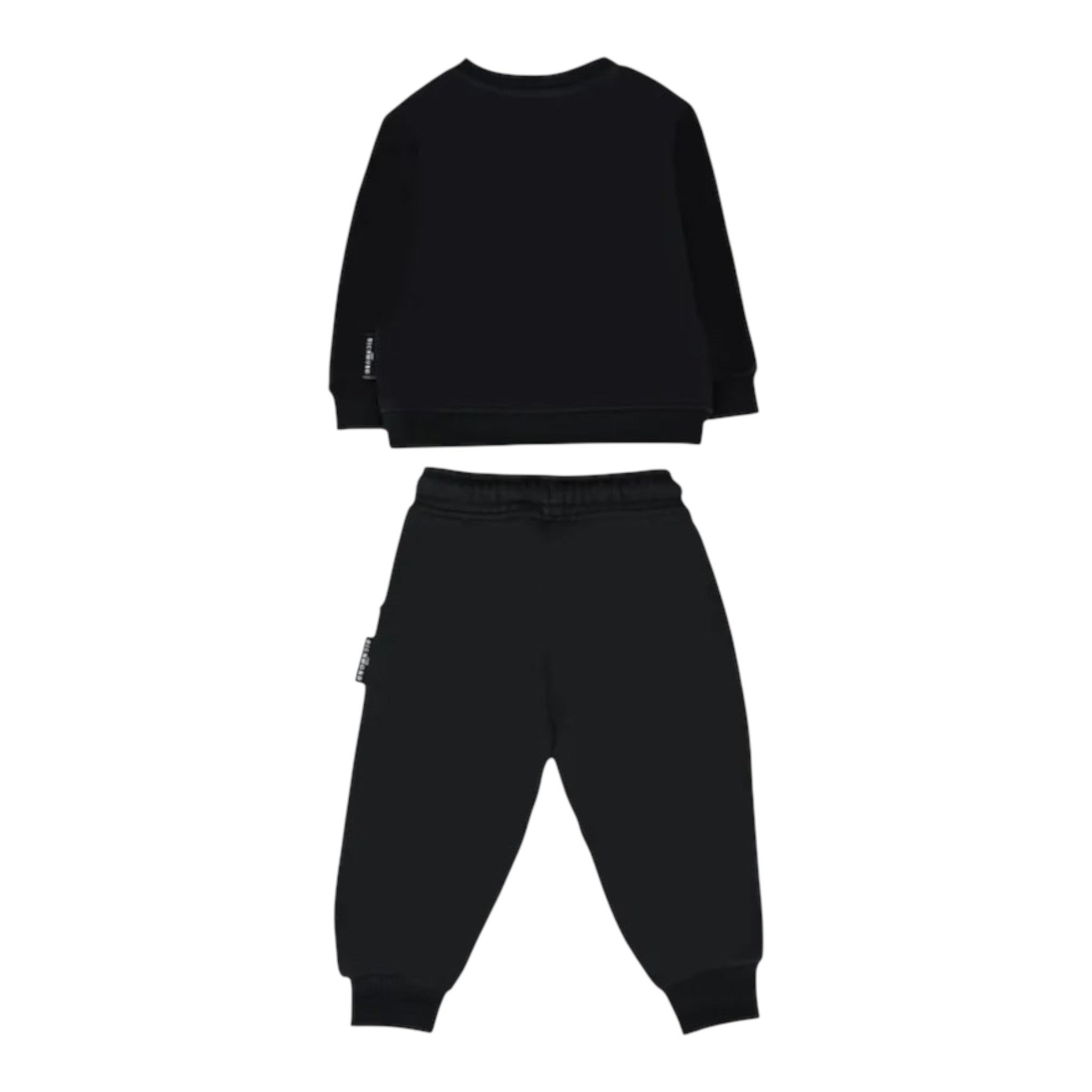 John Richmond Completo 2Pz Felpa-Pantalone Nero per Bambino RGA25002CFJ NERO JOHN RICHMOND 