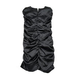 John Richmond Abito tinta unita con Zip Nero per Bambina RGA25069VEX NERO JOHN RICHMOND 