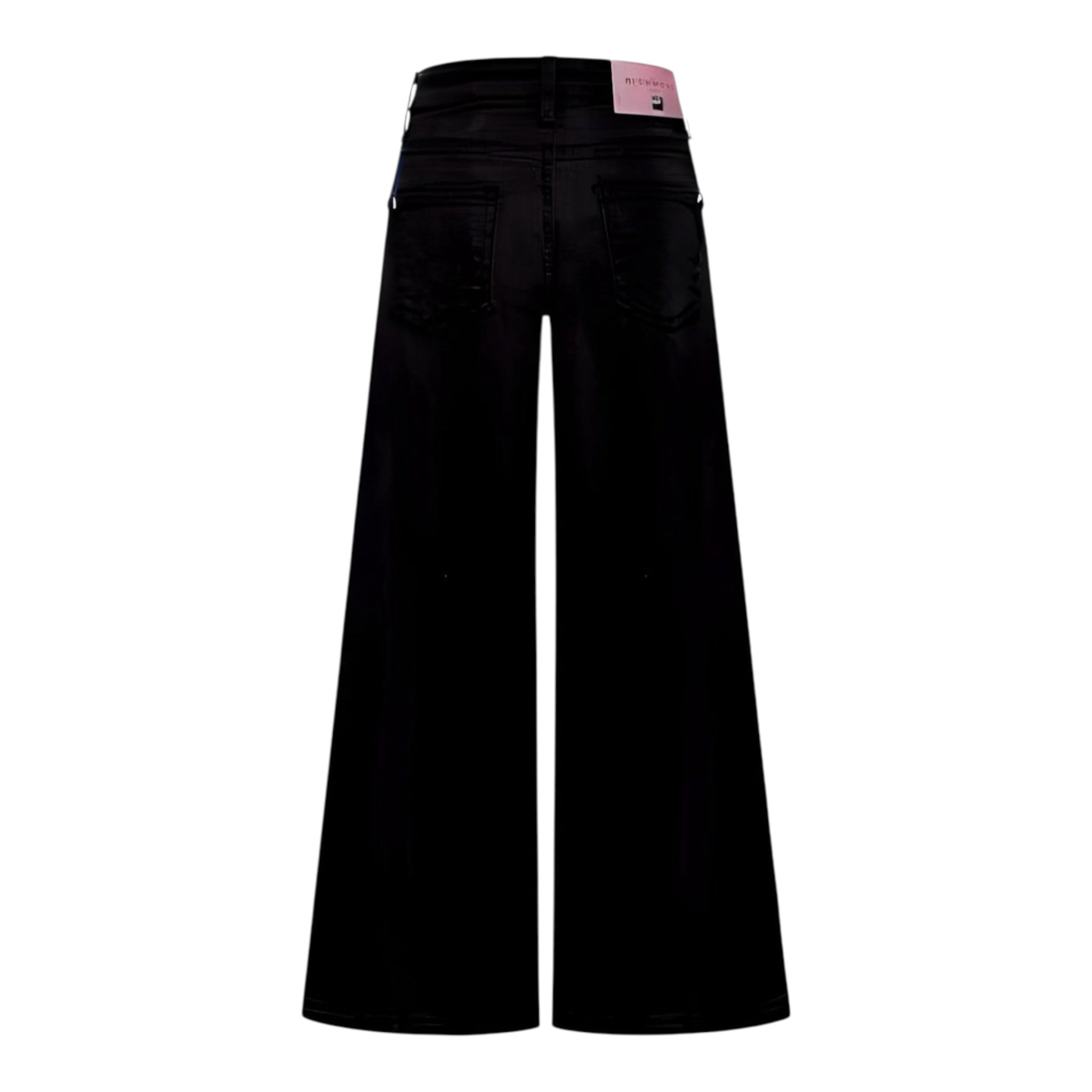 John Richmond Jeans tinta unita Modello Palazzo Nero per Bambina RGA25097JE NERO JOHN RICHMOND 
