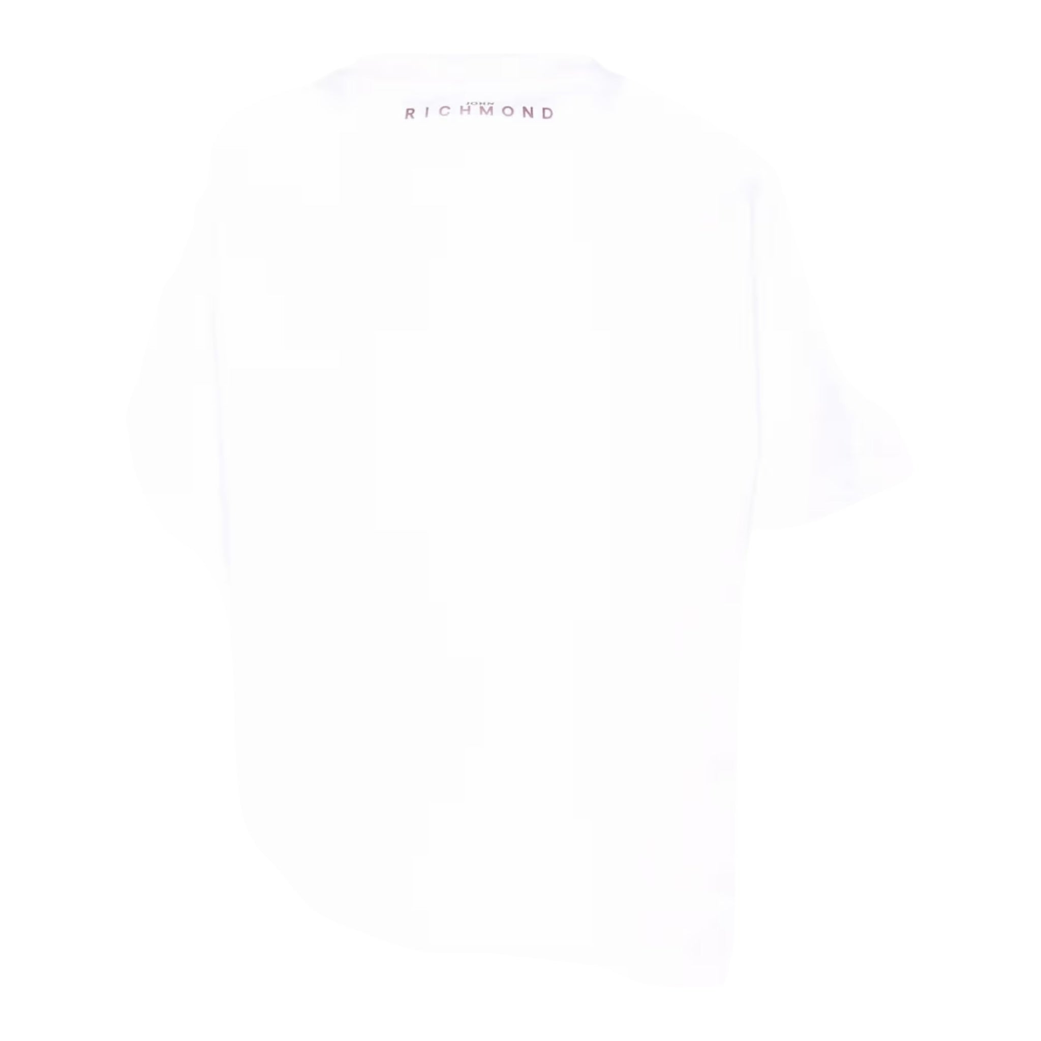 John Richmond T-Shirt tinta unita con Stampa Bianco per Bambino RGA25115TS BIANCO JOHN RICHMOND 