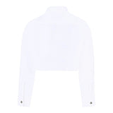 John Richmond Camicia Manica Lunga Itnta Unita Modello Crop Bianco per Neonata RGA25116CA BIANCO JOHN RICHMOND 