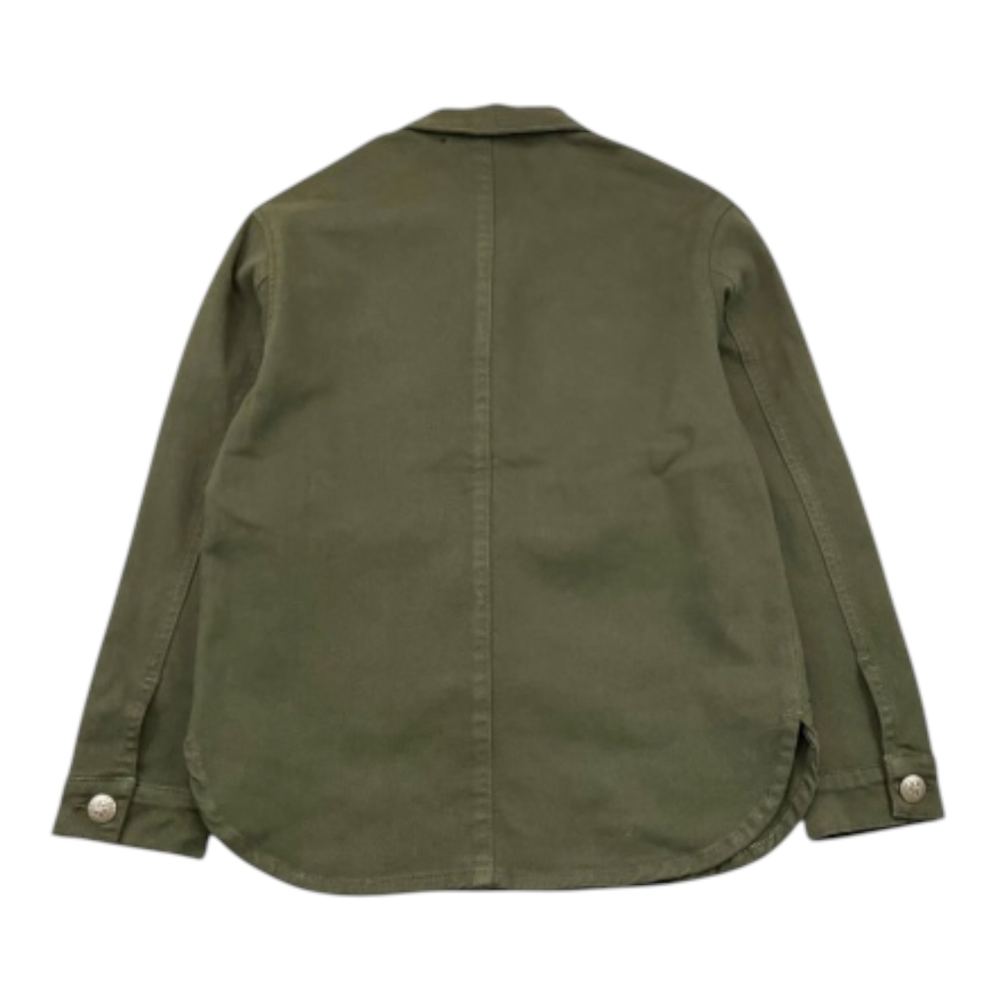 John Richmond Camicia Manica Lunga tinta unita con Brillantini Verde per Bambina RGA25140CA VERDE JOHN RICHMOND 