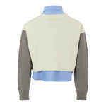 John Richmond Maglia Manica Lunga con Finta Camicia Multicolor per Neonata RGA25172MAN MULTICOLOR JOHN RICHMOND 