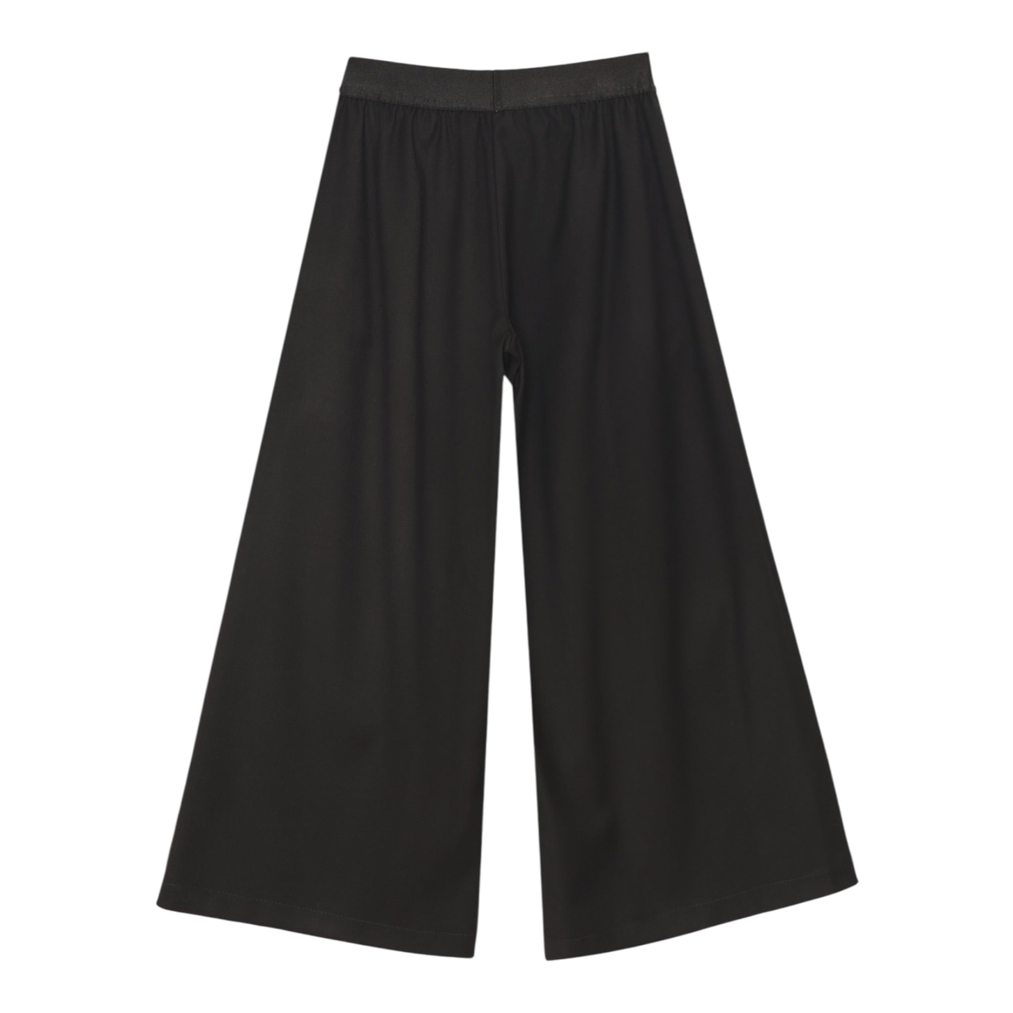 John Richmond Pantalone tinta unita Modello Palazzo Nero per Neonata RGA25216PA NERO JOHN RICHMOND 