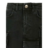 John Richmond Gonna In Denim tinta unita Nero per Bambina RGA25218GO NERO JOHN RICHMOND 