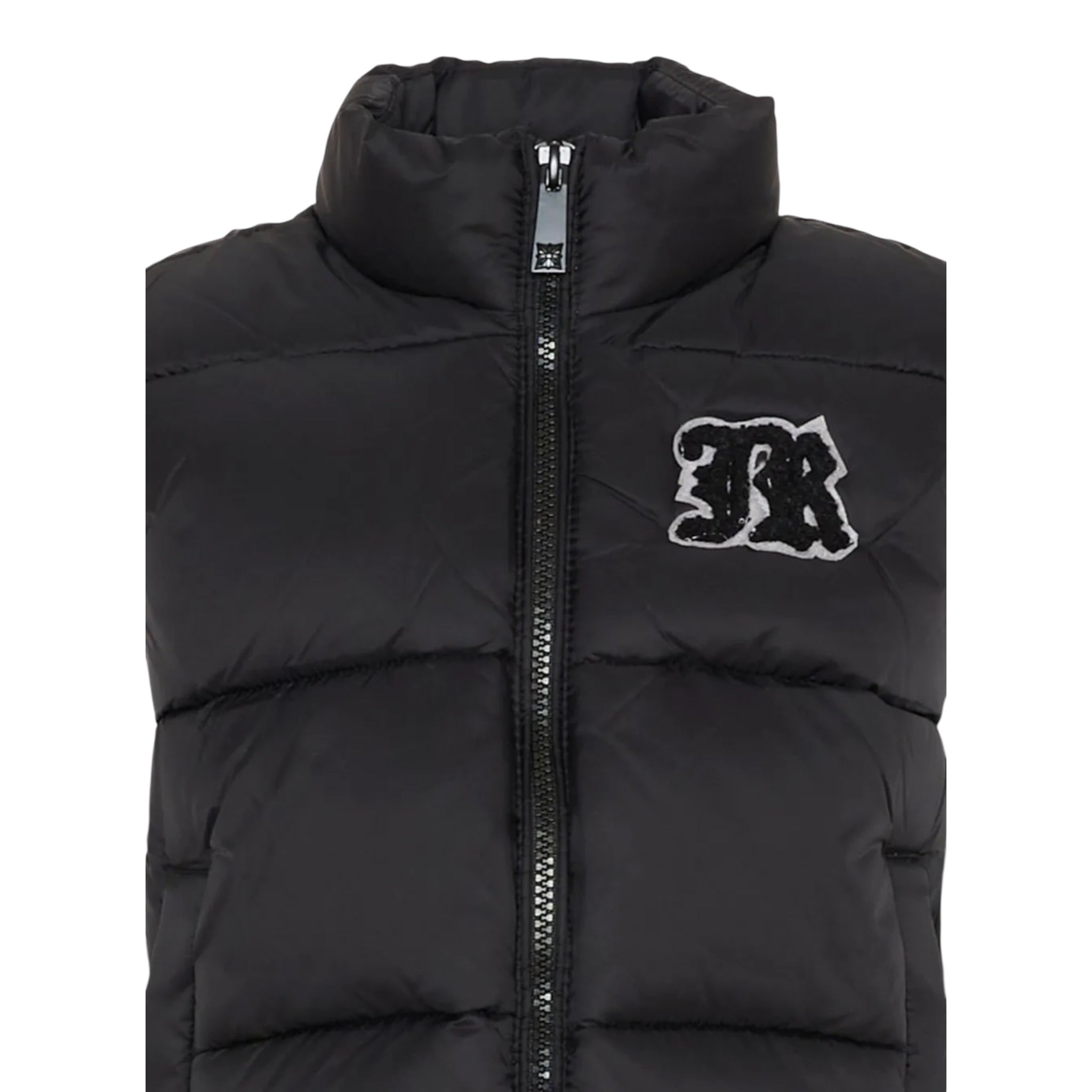 John Richmond Smanicato tinta unita con Logo Nero per Bambino RGA25232PI NERO JOHN RICHMOND 
