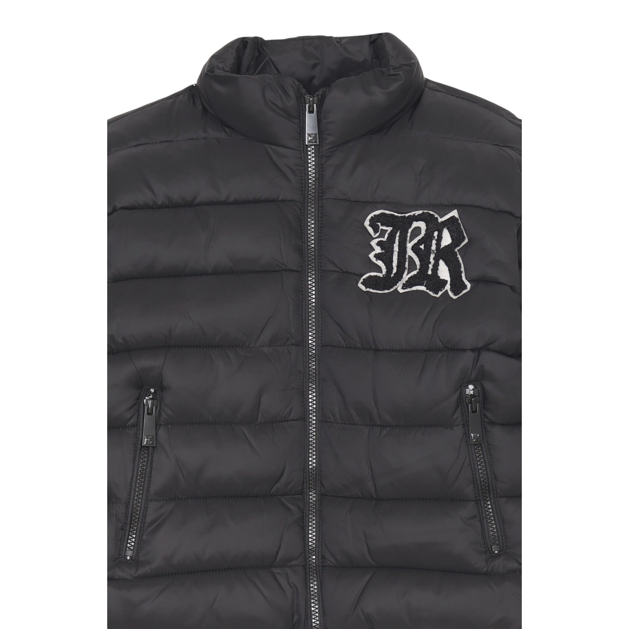 John Richmond Giubbino tinta unita con Logo Nero per Bambino RGA25233PIX NERO JOHN RICHMOND 