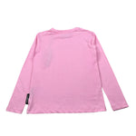 John Richmond Shirt Girocollo tinta unita con Logo Rosa per Bambina RGA26004TS ROSA JOHN RICHMOND 