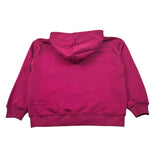 John Richmond Felpa con Zip E Cappuccio tinta unita Fuxia per Bambina RGA2600\FE FUXIA JOHN RICHMOND 