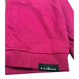 John Richmond Felpa con Zip E Cappuccio tinta unita Fuxia per Bambina RGA2600\FE FUXIA JOHN RICHMOND 