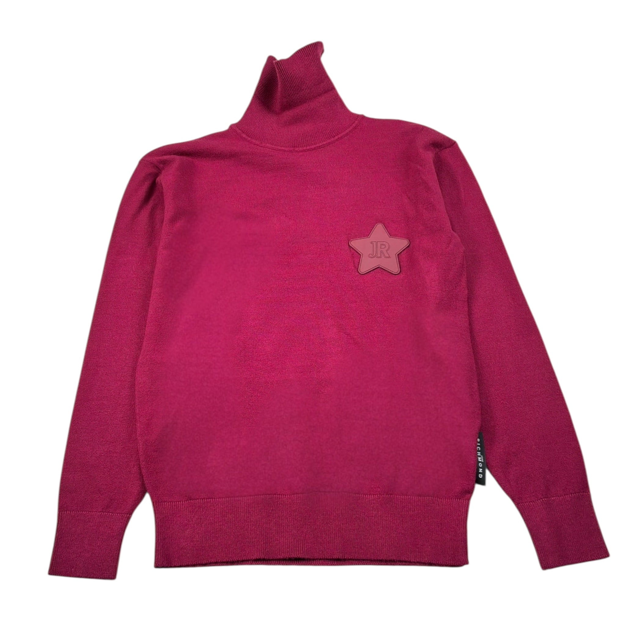 John Richmond Maglia tinta unita Collo Alto Prugna per Bambina RGA26022LU PRUGNA JOHN RICHMOND 