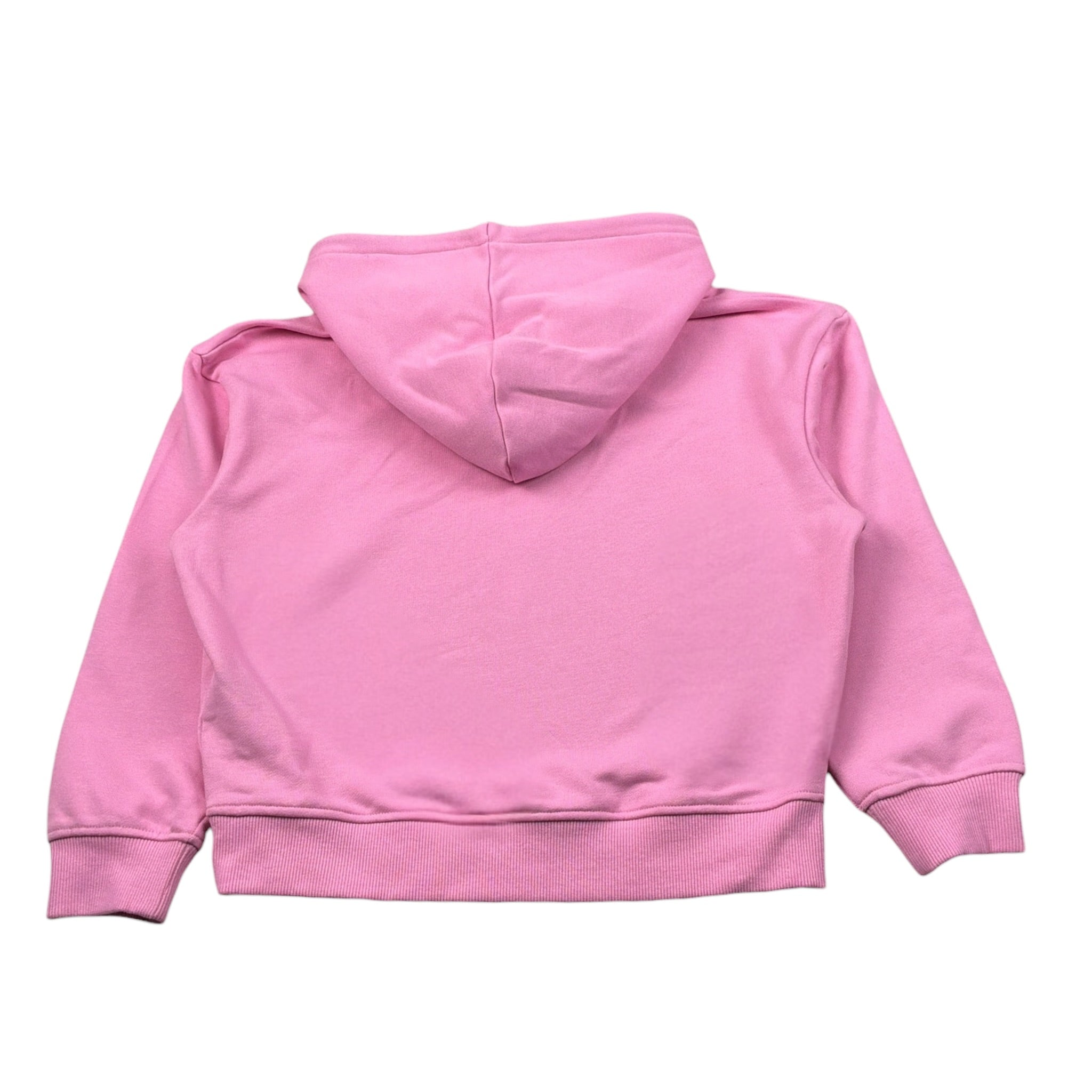 John Richmond Felpa Chiusa con Cappuccio tinta unita con Logo Rosa per Bambina RGA26030FE ROSA JOHN RICHMOND 