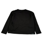 John Richmond Shirt tinta unita Girocollo con Stampa Nero per Bambina RGA26031TS NERO JOHN RICHMOND 