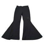 John Richmond Pantalone tinta unita Modello Zampa Nero per Bambina RGA26048PA NERO JOHN RICHMOND 