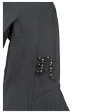 John Richmond Pantalone tinta unita Modello Zampa Nero per Bambina RGA26048PA NERO JOHN RICHMOND 