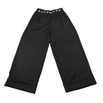 John Richmond Pantalone tinta unita Modello Palazzo Nero per Bambina RGA26055PA NERO JOHN RICHMOND 