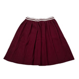 John Richmond Gonna tinta unita con Elastico In Vita Bordeaux per Bambina RGA26102GO BORDEAUX JOHN RICHMOND 