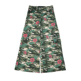 John Richmond Pantalone tinta unita con Fantasia Verde per Bambina RGA26108PA VERDE JOHN RICHMOND 