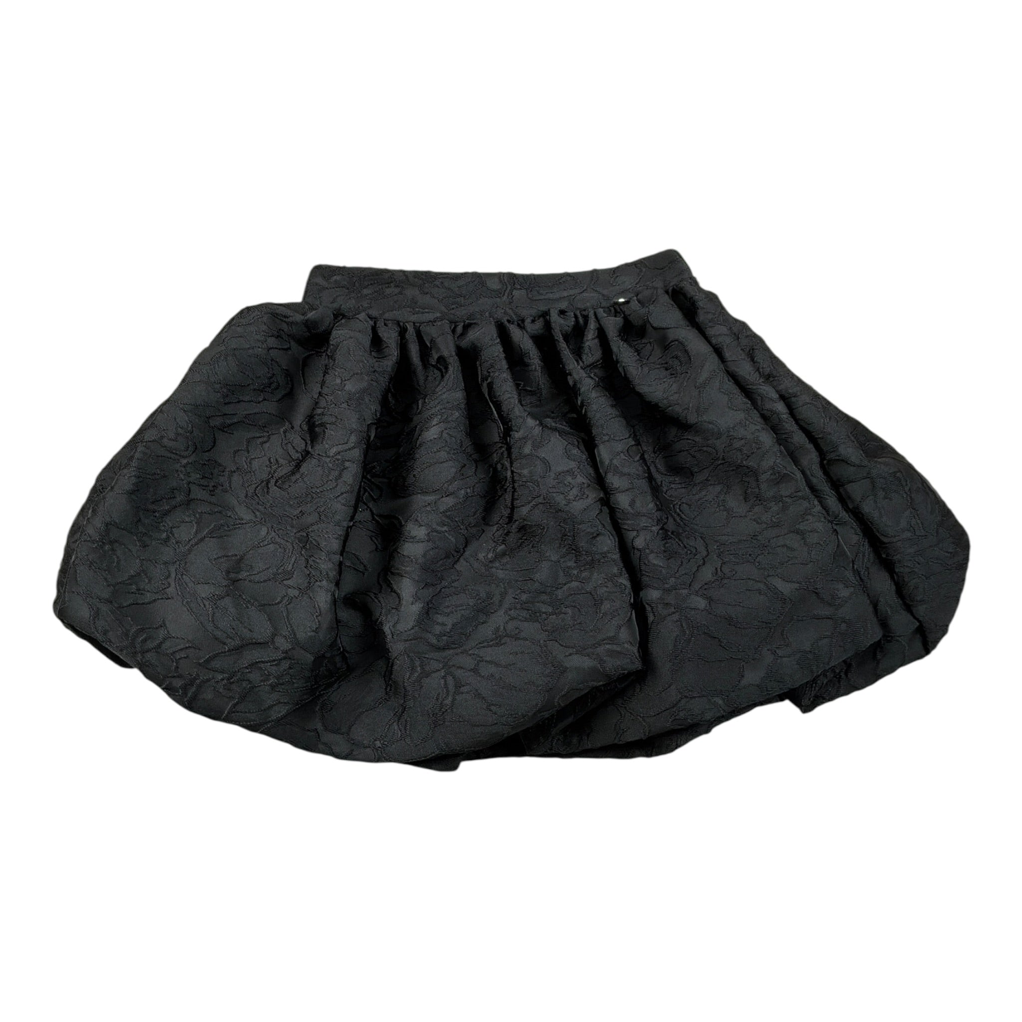 John Richmond Gonna tinta unita con Ricami Nero per Bambina RGA2611560 NERO JOHN RICHMOND 
