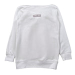 John Richmond Felpa tinta unita con Cappuccio Bianco per Bambina RGA26132FE BIANCO JOHN RICHMOND 