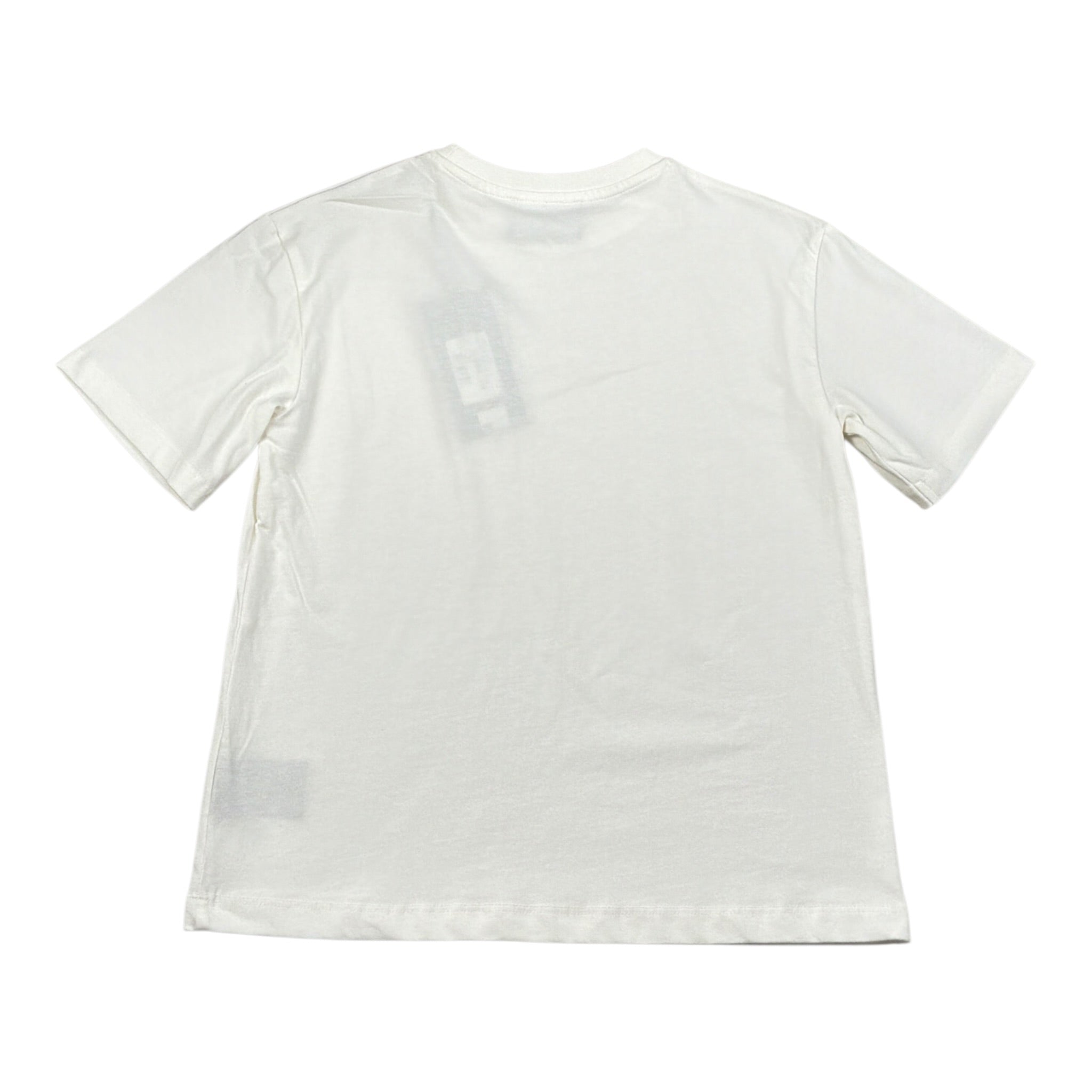 John Richmond T-Shirt tinta unita con Logo Bianco per Bambina RGA26143TS BIANCO JOHN RICHMOND 